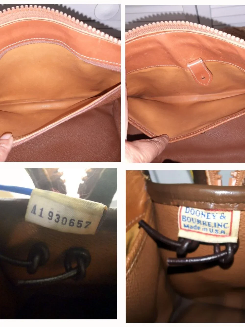 Vintage Dooney & Bourke Dipinta Inspired Satchel - Picture 15 of 15